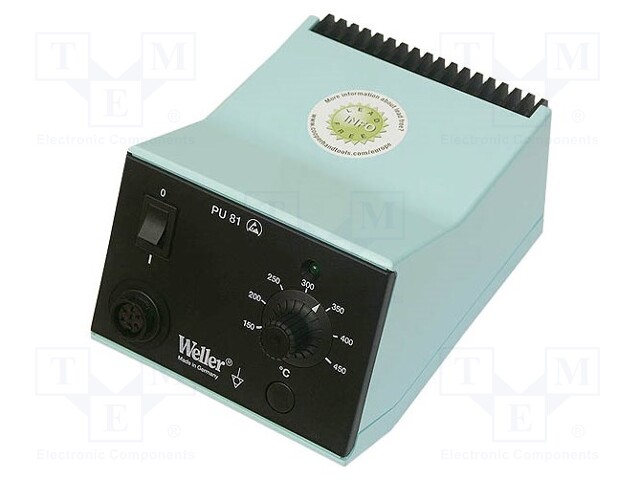 Control unit; analogue; 80W; 50÷450°C; for WEL.WS81 station