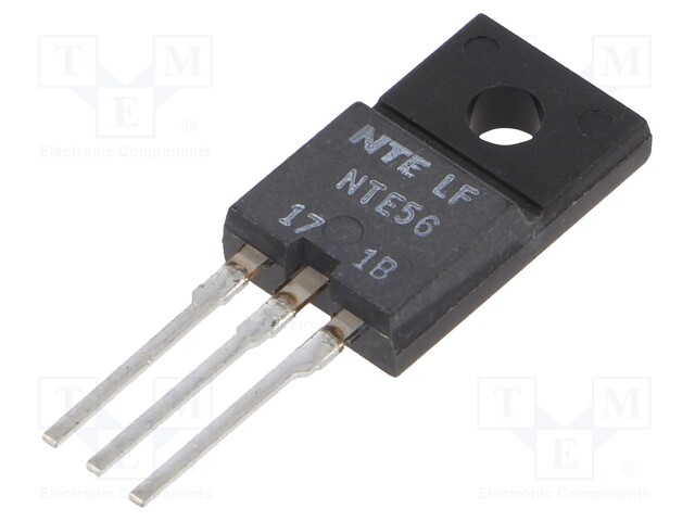 Transistor: NPN; bipolar; 80V; 3A; 25W; TO220FP