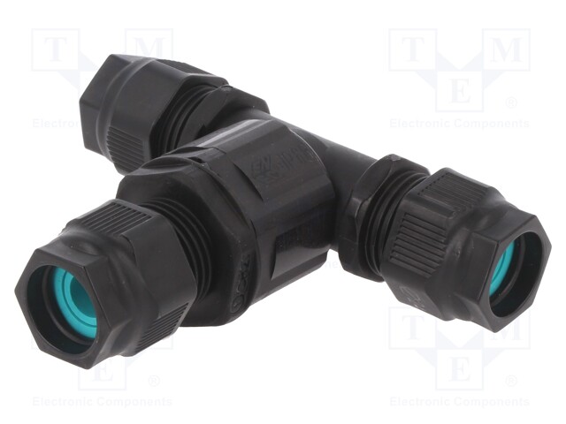 Connector: AC supply; screw terminal; TH390; 7÷13.5mm; 0.5÷1.5mm2