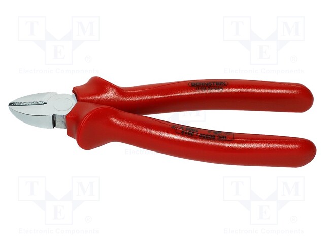 Pliers; side,cutting,insulated; 195mm