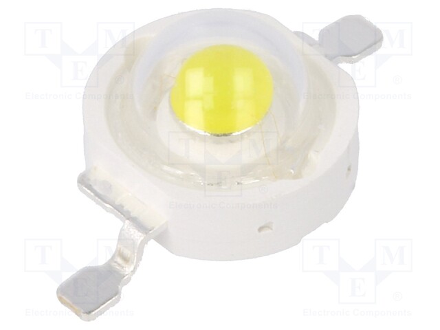 Power LED; EMITER; white cold; Pmax: 3W; 4500-5650K; 249.6÷324.5lm