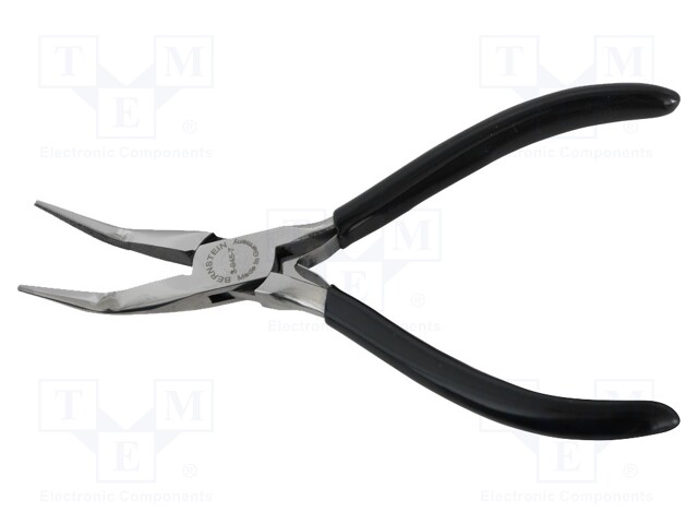 Pliers; curved,half-rounded nose,elongated; ESD; 145mm