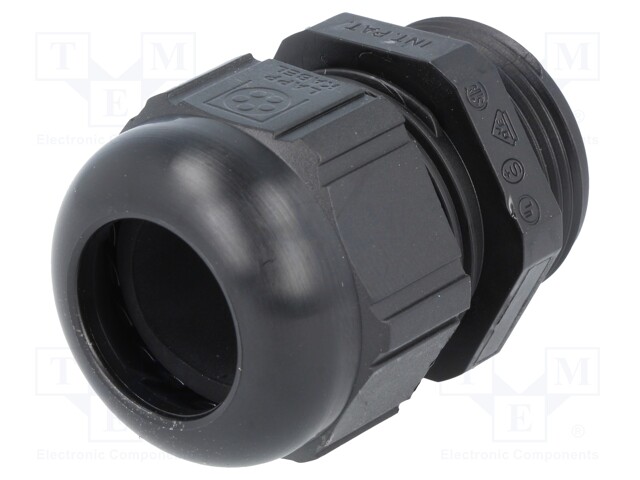 Cable gland; PG21; IP68; Mat: polyamide; black; UL94V-2