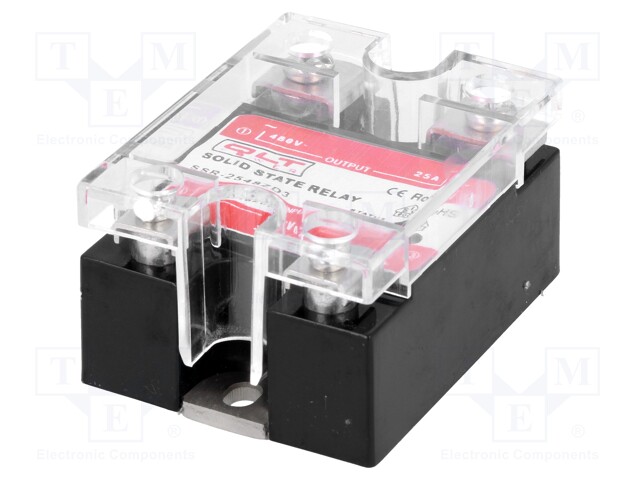 Relay: solid state; Ucntrl: 4÷32VDC; 25A; 44÷440VAC; Series: SSR-Z