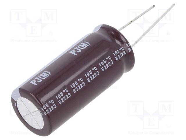 Capacitor: electrolytic; low impedance; THT; 4700uF; 25VDC; ±20%