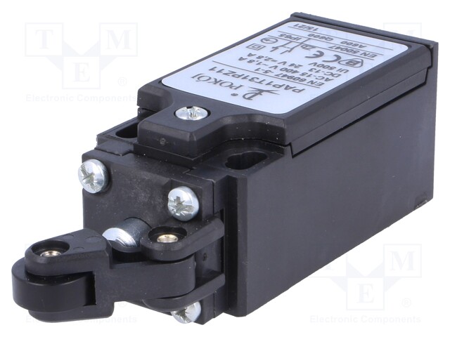 Limit switch; NO + NC; 10A; max.400VAC; max.250VDC; PG13,5; IP65