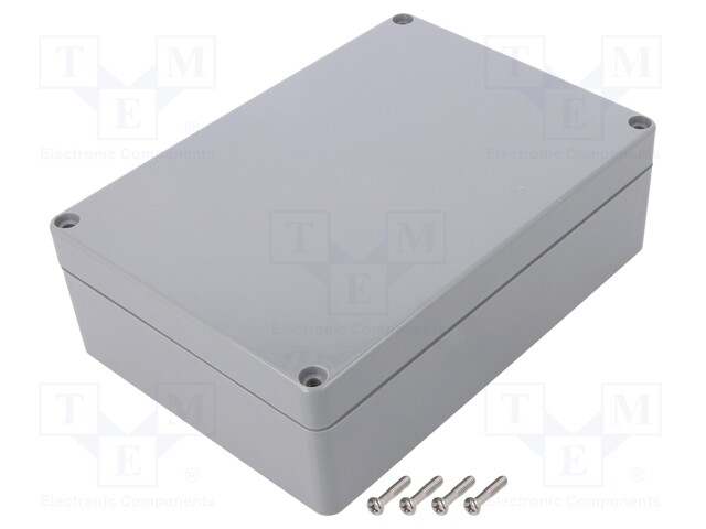 Enclosure: multipurpose; X: 121mm; Y: 171mm; Z: 55mm; ABS; dark grey