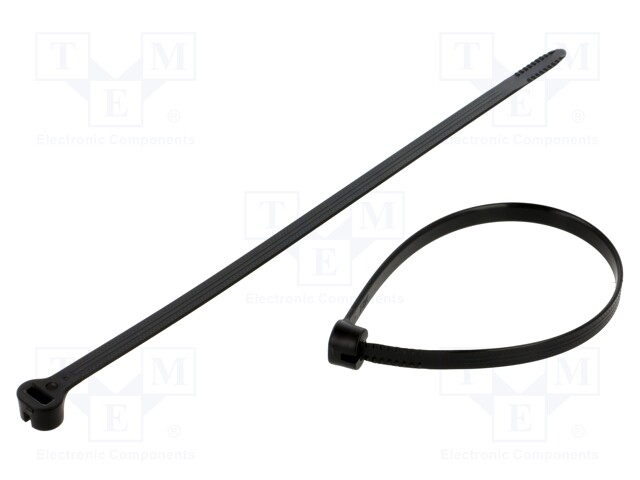 Cable tie; L: 222mm; W: 7.6mm; polyamide; Resistance to: UV rays