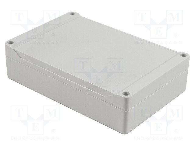 Enclosure: multipurpose; X: 120mm; Y: 180mm; Z: 45mm; 1555; ABS; grey