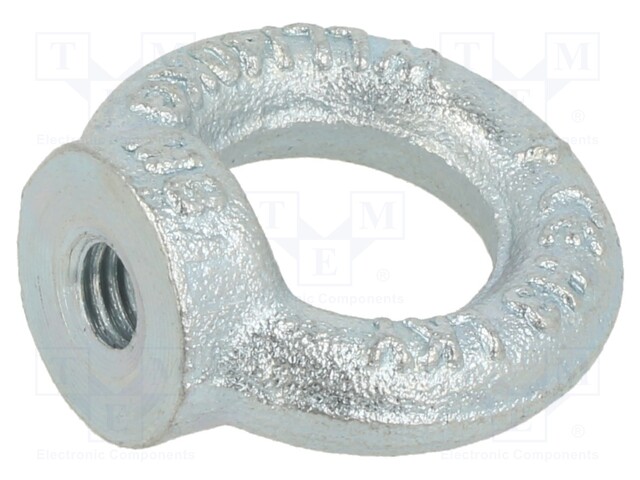 Lifting eye nut; eye; M8; steel; Plating: zinc; DIN: 582; 20mm