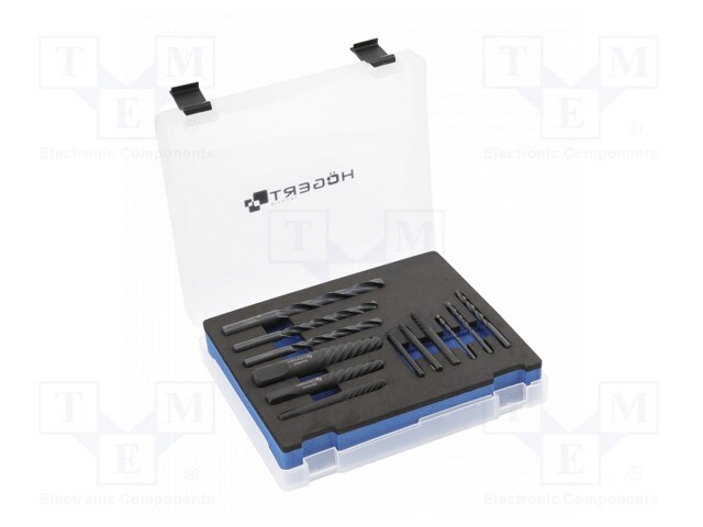 Kit: screw extractor; 12pcs.