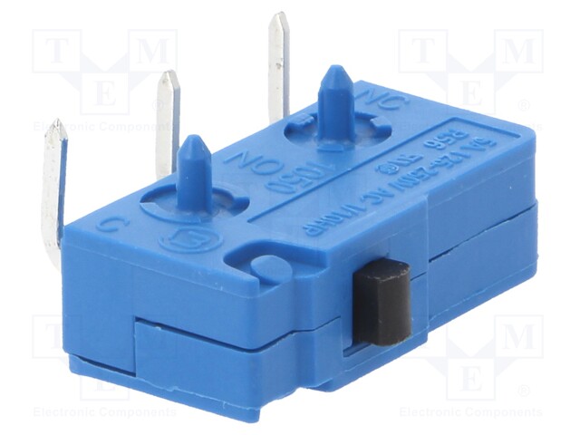 Microswitch SNAP ACTION; SPDT; 5A/250VAC; Rcont max: 100mΩ; Pos: 2