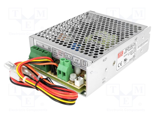 Power supply: buffer; modular; 49.7W; 27.6VDC; 129x98x38mm; 1.8A