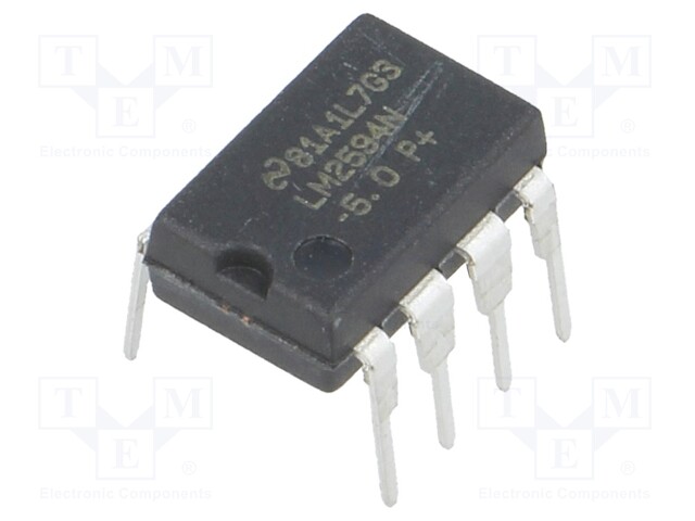 PMIC; DC/DC converter; Uin: 4.5÷40V; Uout: 5V; DIP8; buck