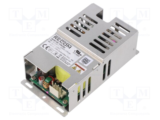 Power supply: switched-mode; 130W; 15VDC; 8.66A; 260g; -40÷90°C