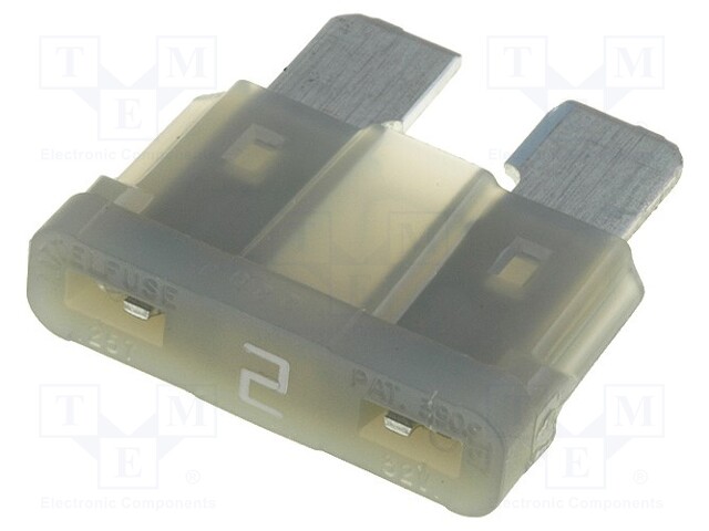 Fuse: fuse; 2A; 32V; automotive; 19mm; ATO