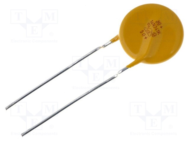 Varistor: metal-oxide; THT; 150VAC; 200VDC; 240V; ±10%; 4.5kA; 67J