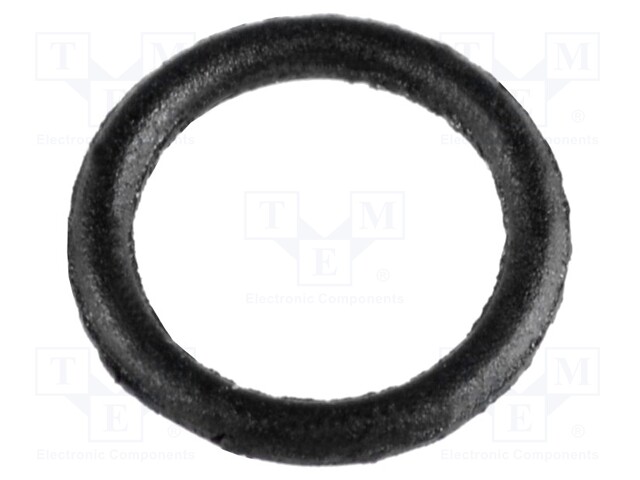 O-ring gasket; NBR; D: 0.5mm; Øint: 2.8mm; black