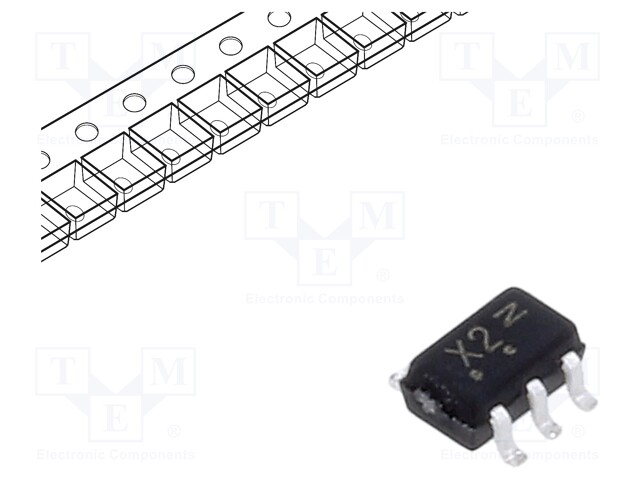 Diode: diode arrays; 6.5V; 12A; SC88; Features: ESD protection