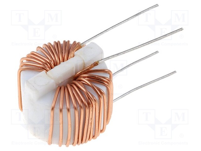 Inductor: wire; THT; 1mH; 3A; 35mΩ; -25÷120°C; 250V