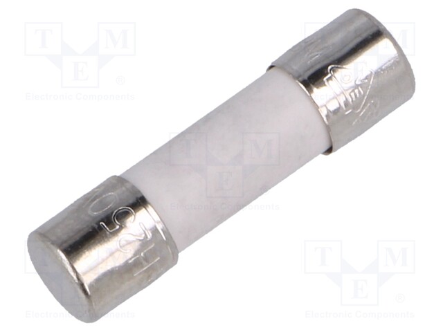 Fuse: fuse; 4A; 250VAC; ceramic,cylindrical; 5x20mm; Package: bulk