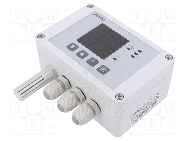 Module: regulator; temperature,humidity; SPDT; OUT 2: SPST-NO