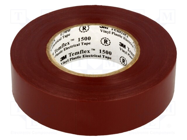 Tape: electrical insulating; W: 19mm; L: 20m; D: 0.15mm; brown; 170%