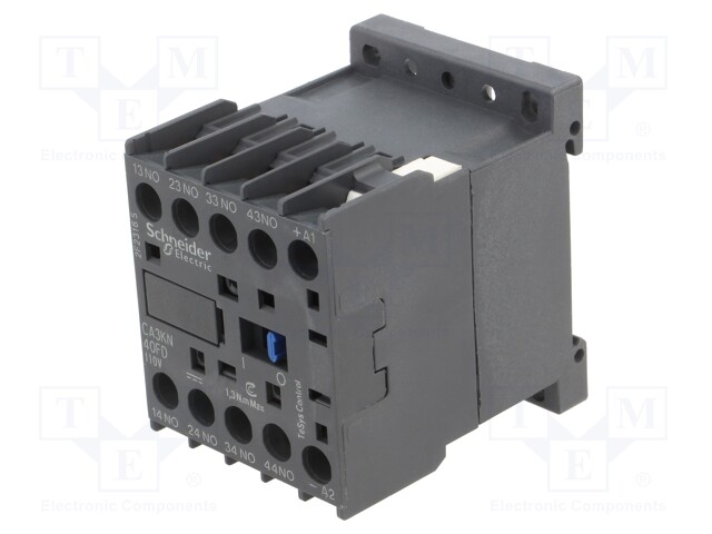 Relay Contactor, TeSys K Series, 4PST-NO, 4P