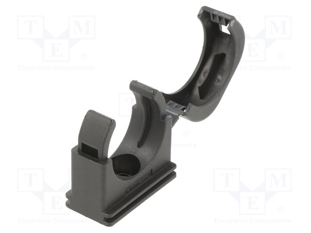 Bracket; ØBraid : 23mm; polyamide 6; PMAFLEX; -40÷105°C