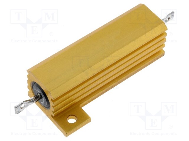 Resistor: wire-wound; with heatsink; screw; 12Ω; 50W; ±5%; 50ppm/°C