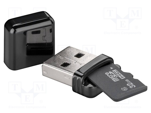 Card reader: external; USB 2.0; Communication: USB; 1Gbps