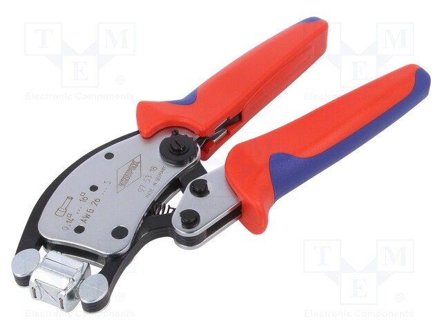 Tool: for crimping; insulated solder sleeves; 0.14÷16mm2