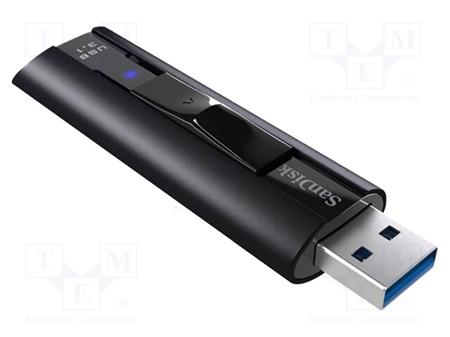 Pendrive; USB 3.2; 256GB; USB A; Extreme PRO; Colour: black