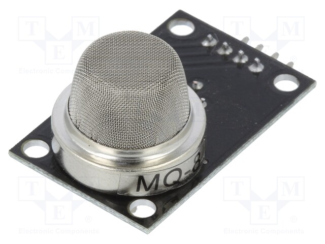 Sensor: gas level; 5VDC; MQ-8; hydrogen (H2)