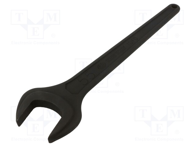 Wrench; single sided,spanner; 55mm; Chrom-vanadium steel