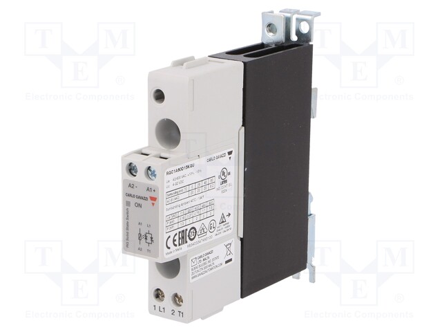 Relay: solid state; Ucntrl: 4÷32VDC; 20A; 42÷600VAC; DIN,panel