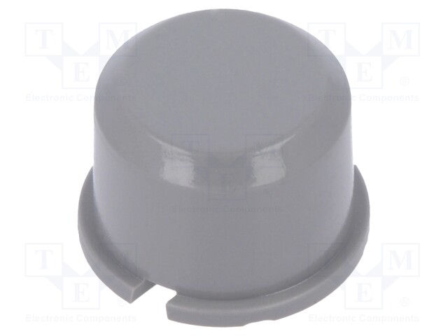 Button; round; grey; Application: MEC1625006,MEC3FTH9; Ø9.6mm