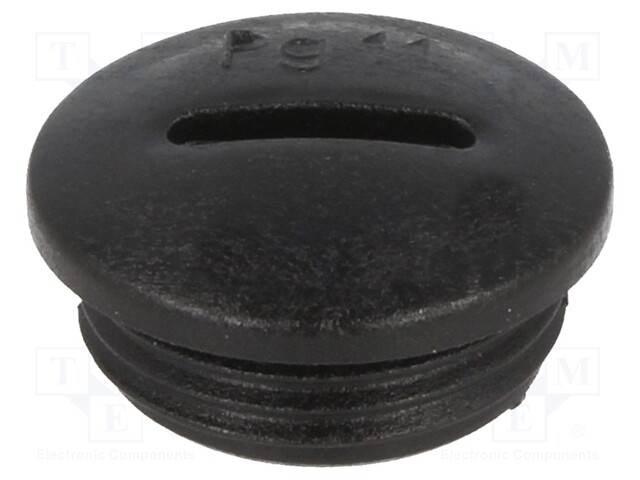 Stopper; PG11; IP54; Mat: polyamide; black; Man.series: V-N-FS