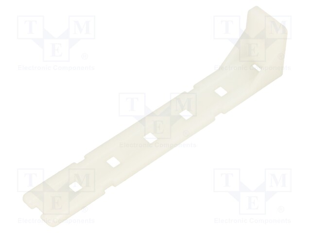 Cable tie holder; polyamide; UL94V-2; Tie width: 2.5÷4.8mm