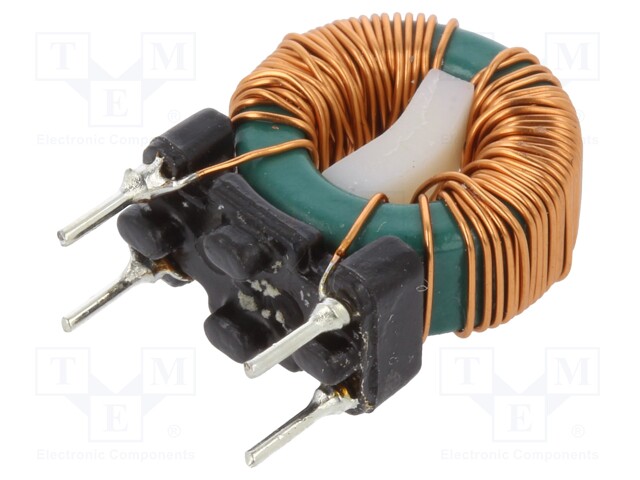 Inductor: wire; THT; 4.7mH; 500mA; 430mΩ; 230VAC; 4.5x10mm; -20÷+50%