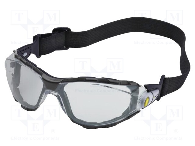 Safety goggles; Lens: transparent; Classes: 1