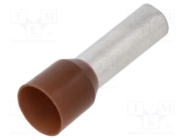 Tip: bootlace ferrule; insulated; copper; 25mm2; 22mm; tinned; 4AWG