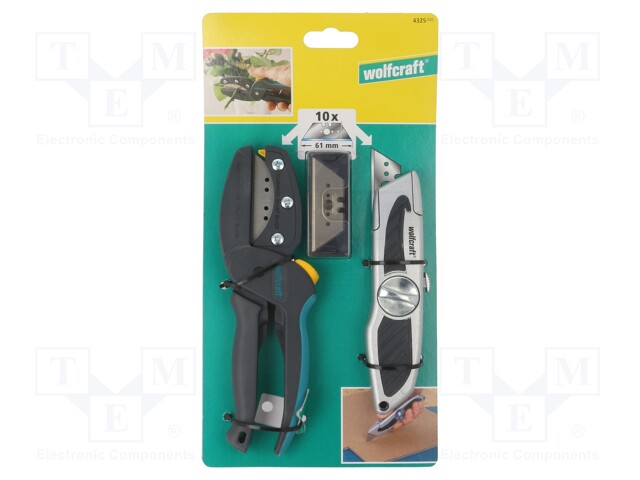 Kit: for cutting; Kit: cutters,knife