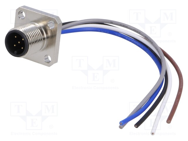 Socket; M12; PIN: 5; male; A code-DeviceNet / CANopen; IP67; 60V; 4A