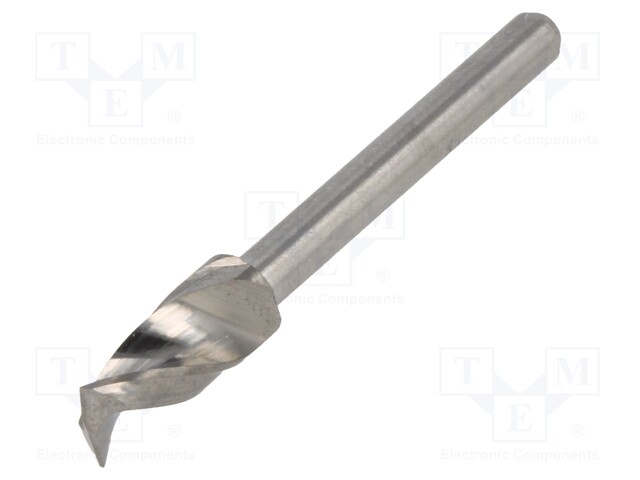 Drill bit; PCB; Ø: 5.1mm; L: 38.2mm; 1/8" (3,175mm)