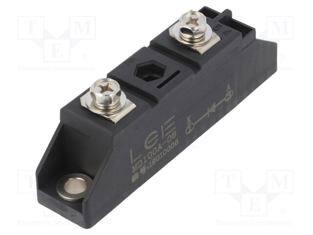 Module: diode; single diode; 800V; If: 100A; M01H; Ufmax: 1.45V; 157A