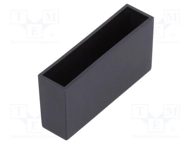 Enclosure: designed for potting; X: 10mm; Y: 40mm; Z: 20mm; ABS