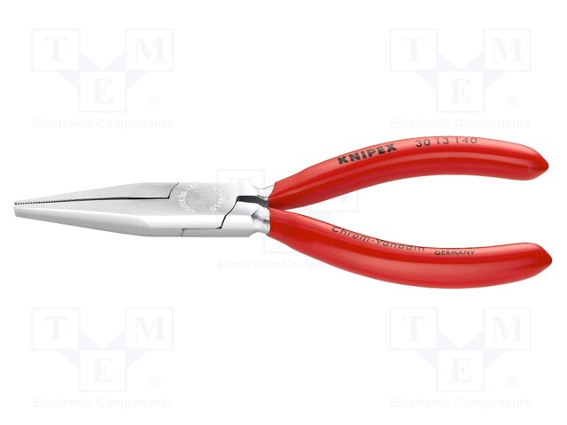 Pliers; flat,elongated; 140mm