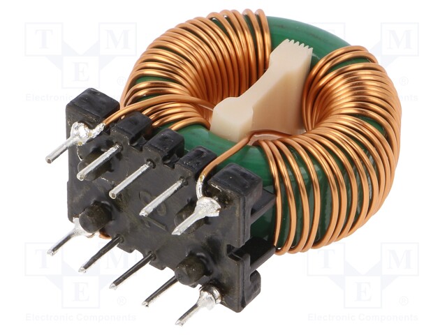 Inductor: wire; THT; 6.8mH; 5A; 30mΩ; 230VAC; 20x15mm; -20÷+50%