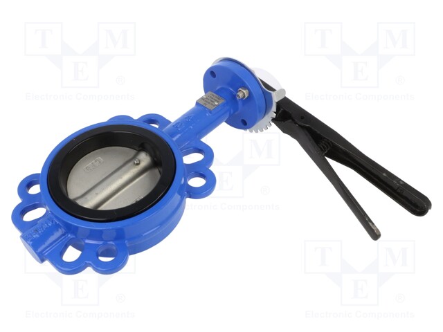 Inter-flange flap valve; cast iron; NBR; max.16bar; -20÷120°C